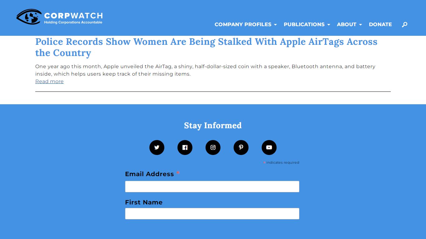 Police Records Show Women Are Being Stalked With Apple AirTags Across ...